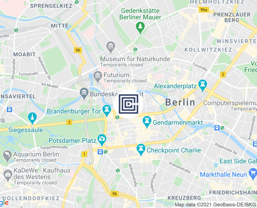 Google Map BTB Steuerberatungsgesellschaft mbH - Berlin